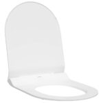 vidaXL WC sedadlo Nastaviteľná Biely 50 x 36,5 x 5 cm Polypropylén – Obrázok 2