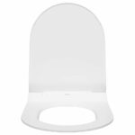 vidaXL WC sedadlo Nastaviteľná Biely 50 x 36,5 x 5 cm Polypropylén – Obrázok 5