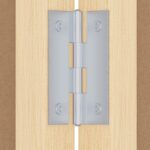 vidaXL Magnetická biela tabuľa Biela 100 x 1.4 x 100 cm – Obrázok 8