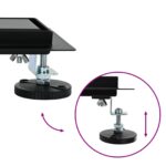 vidaXL Sprchový odtok 2 v 1 s 360° siphonom Čierna 50 cm – Obrázok 11