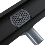 vidaXL Sprchový odtok 2 v 1 s 360° siphonom Čierna 60 cm – Obrázok 9