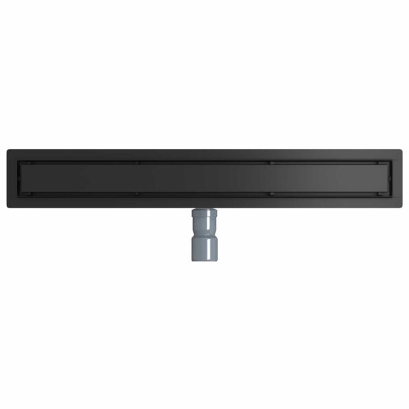 vidaXL Sprchový odtok 2 v 1 s 360° siphonom Čierna 70 cm – Obrázok 7