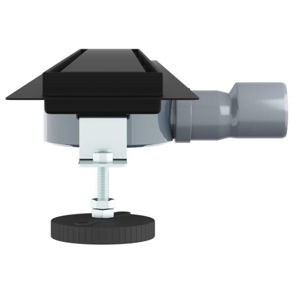 vidaXL Sprchový odtok 2 v 1 s 360° siphonom Čierna 80 cm – Obrázok 5