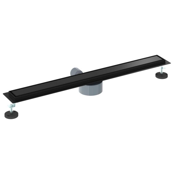 vidaXL Sprchový odtok 2 v 1 s 360° siphonom Čierna 80 cm – Obrázok 6