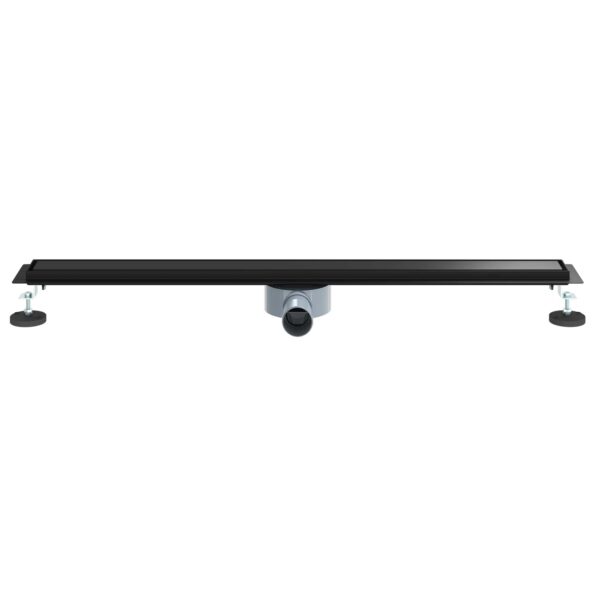 vidaXL Sprchový odtok 2 v 1 s 360° siphonom Čierna 90 cm – Obrázok 4