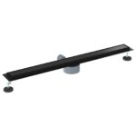 vidaXL Sprchový odtok 2 v 1 s 360° siphonom Čierna 90 cm – Obrázok 6