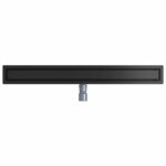 vidaXL Sprchový odtok 2 v 1 s 360° siphonom Čierna 90 cm – Obrázok 7