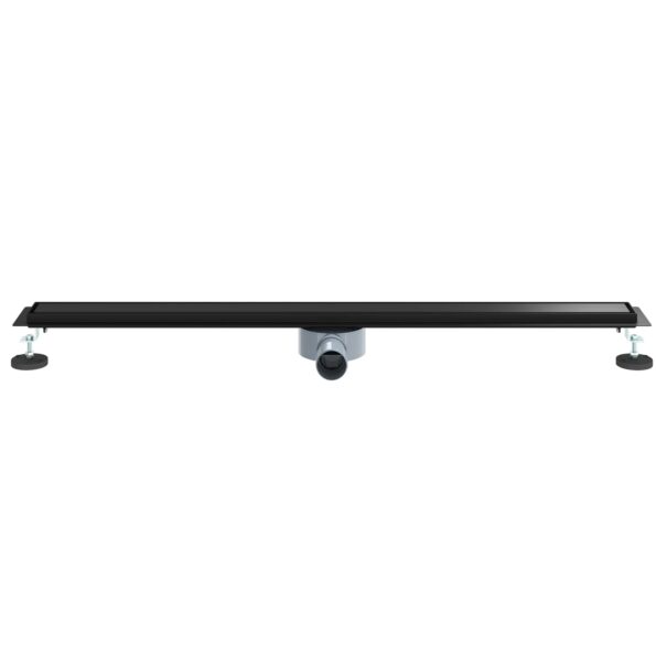 vidaXL Sprchový odtok 2 v 1 s 360° siphonom Čierna 100 cm – Obrázok 4