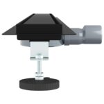 vidaXL Sprchový odtok 2 v 1 s 360° siphonom Čierna 100 cm – Obrázok 5