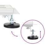 vidaXL Sprchový odtok s skleným krytom a 360° sifónom Strieborná 60 cm – Obrázok 11