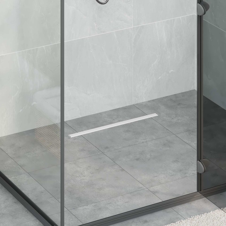 42015985_1.jpg vidaXL 360° sprchový odtok so štíhlym modelom Strieborná 50 cm – Obrázok 1