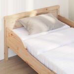 vidaXL Penový matrac Biela 80 x 200 cm látka – Obrázok 3