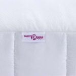 vidaXL Penový matrac Biela 80 x 200 cm látka – Obrázok 7