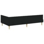 vidaXL Rohový rám postele Čierny 90 x 200 cm látka – Obrázok 6