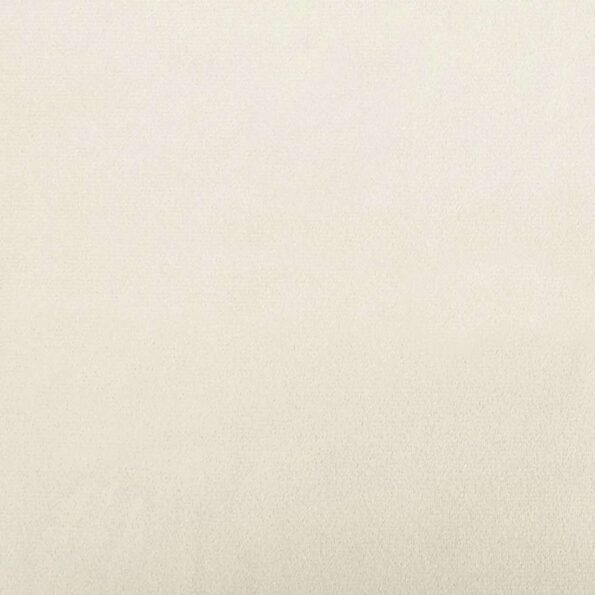 vidaXL Rohový rám postele Iný s čelnou doskou Krémová 90 x 190 cm – Obrázok 8