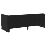 vidaXL Rohový rám postele Čierny 80 x 200 cm Zamat – Obrázok 7