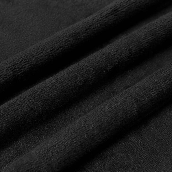 vidaXL Deka Čierna 240 x 270 cm Flís – Obrázok 6