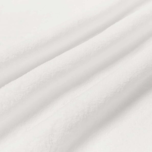 vidaXL Deka Biela 150 x 200 cm Flís – Obrázok 7
