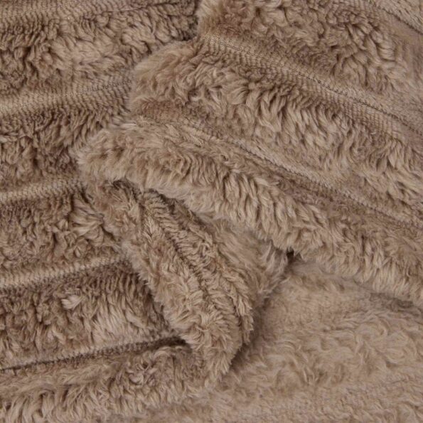 vidaXL Deka ťavová 240 x 220 cm Flís – Obrázok 7