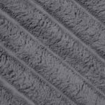 vidaXL Deka Tmavo šedá 200 x 150 cm Flís – Obrázok 7