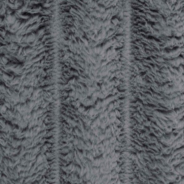 vidaXL Deka Tmavo šedá 240 x 220 cm Flís – Obrázok 9
