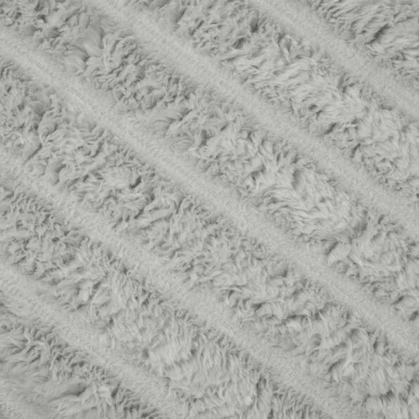 vidaXL Deka Sivá 240 x 220 cm Flís – Obrázok 6