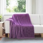 vidaXL Deka Fialová 200 x 150 cm Flís