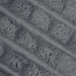 vidaXL Deka Tmavo šedá 270 x 240 cm Flís – Obrázok 7