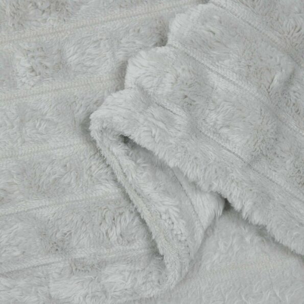 vidaXL Deka Sivá 150 x 130 cm Flís – Obrázok 4