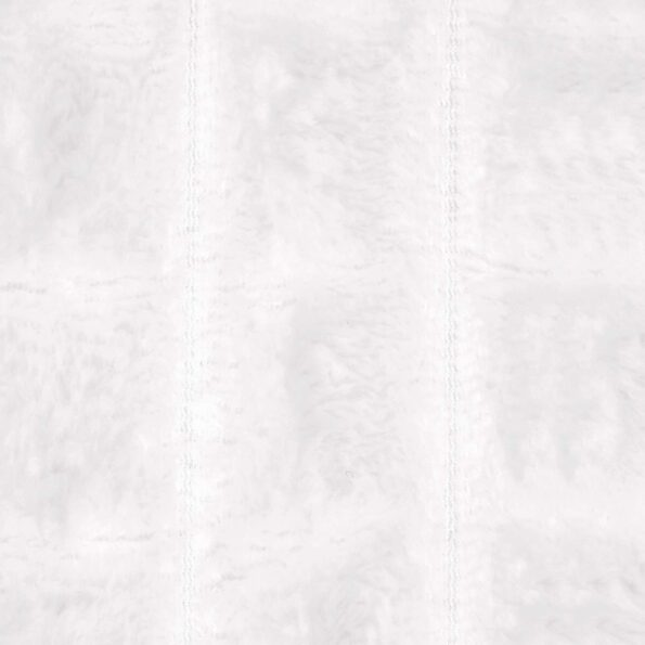 vidaXL Deka Biela 150 x 130 cm Flís – Obrázok 7