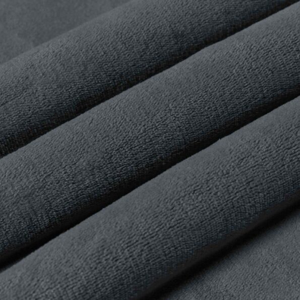 vidaXL Deka Tmavo šedá 240 x 270 cm Flís – Obrázok 6