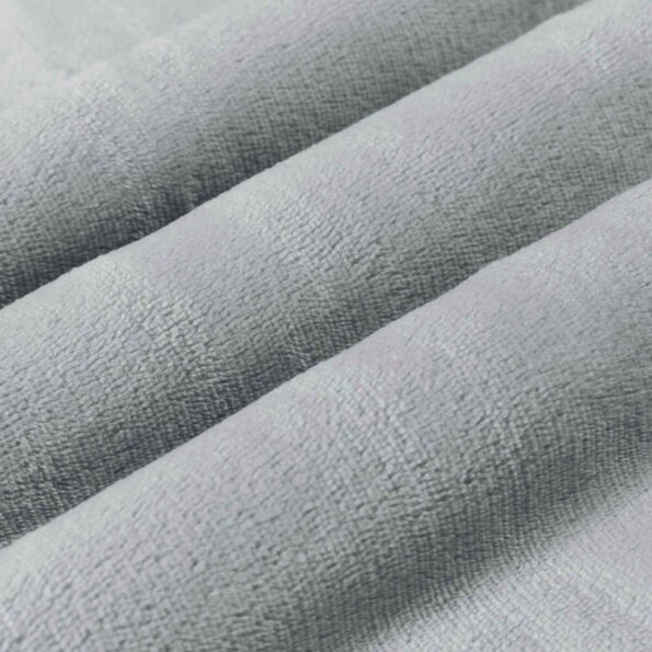vidaXL Deka Sivá 240 x 270 cm Flís – Obrázok 9