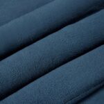 vidaXL Deka Námornícka modrá 130 x 150 cm Flís – Obrázok 6