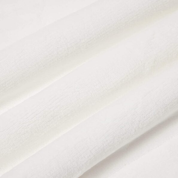 vidaXL Deka Biela 220 x 240 cm Flís – Obrázok 4