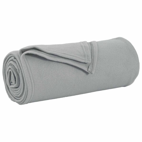 vidaXL Deka Sivá 170 x 130 cm Flís – Obrázok 2