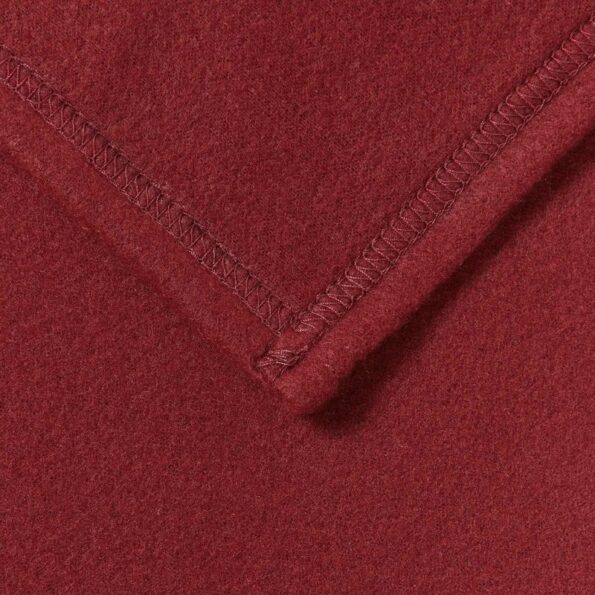 vidaXL Deka Bordeaux červená 200 x 150 cm Flís – Obrázok 5