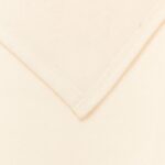 vidaXL Deka Krémová 170 x 130 cm Flís – Obrázok 4