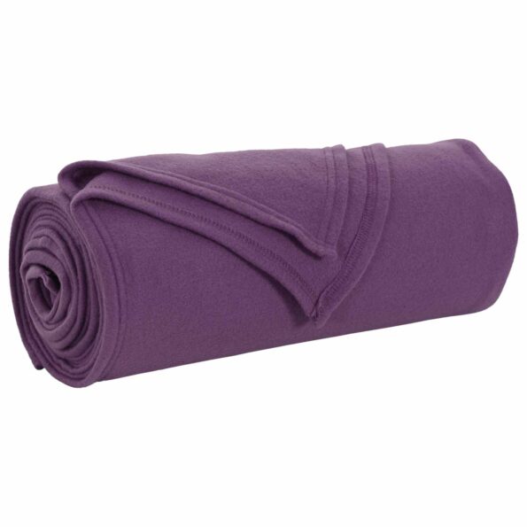 vidaXL Deka Fialová 200 x 150 cm Flís – Obrázok 2