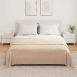 vidaXL Deka ťavová 280 x 210 cm Flís – Obrázok 3