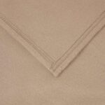 vidaXL Deka ťavová 350 x 270 cm Flís – Obrázok 4