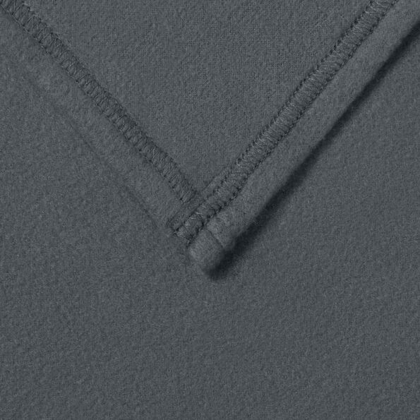 vidaXL Deka Tmavo šedá 210 x 140 cm Flís – Obrázok 4