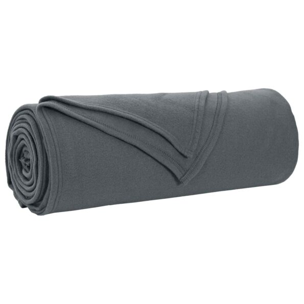 vidaXL Deka Tmavo šedá 280 x 210 cm Flís – Obrázok 2