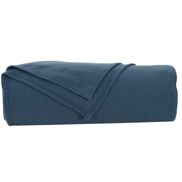vidaXL Deka Námornícka modrá 210 x 140 cm Flís – Obrázok 4