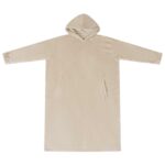 vidaXL Mikina s kapucňou Béžová l Flanel – Obrázok 2