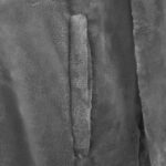 vidaXL Mikina s kapucňou Tmavo šedá l Flanel – Obrázok 6