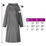 vidaXL Mikina s kapucňou Tmavo šedá l Flanel – Obrázok 8