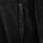 vidaXL Mikina s kapucňou Čierna m Flanel – Obrázok 6