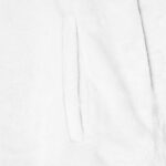 vidaXL Mikina s kapucňou Biela l Flanel – Obrázok 6