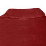 vidaXL Mikina s kapucňou Bordeaux červená F Flanel – Obrázok 4