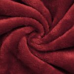 vidaXL Mikina s kapucňou Bordeaux červená M Fleece a flanel – Obrázok 7